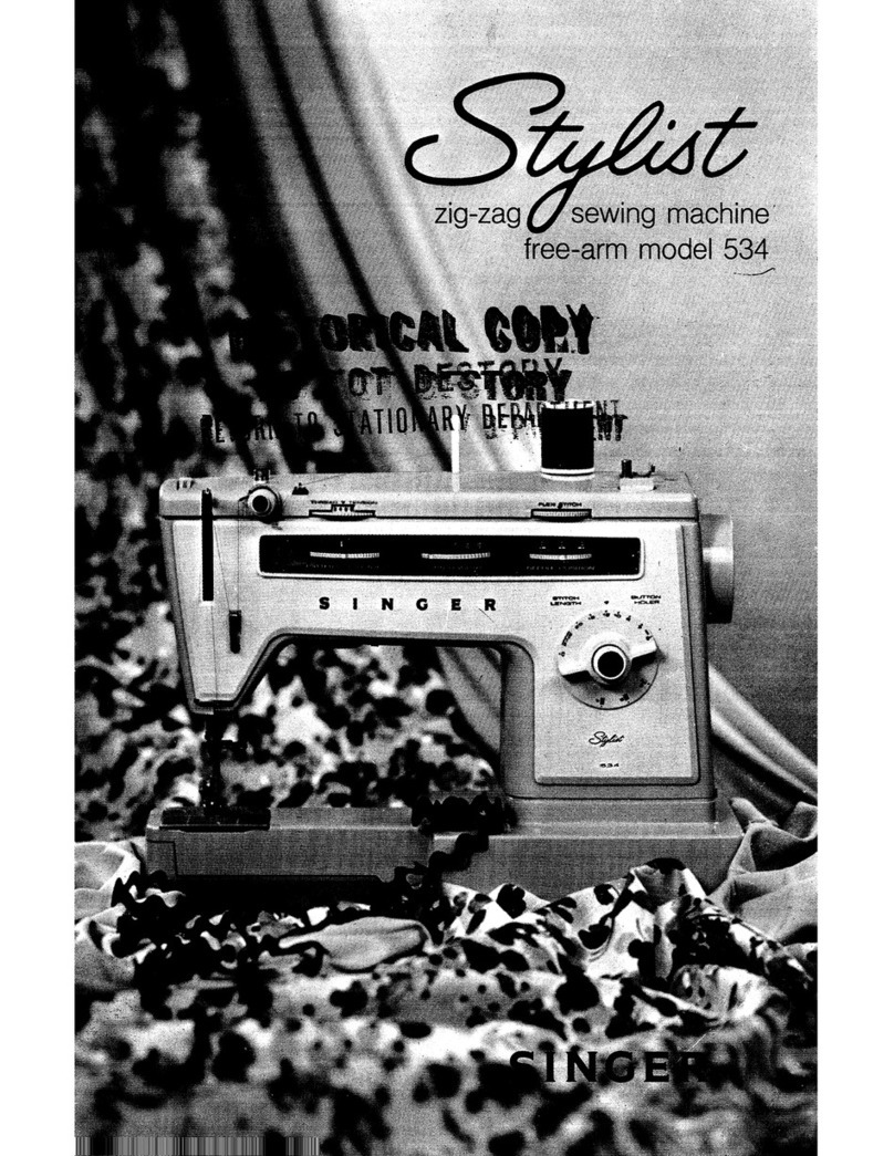 Singer Stylist 534 User manual