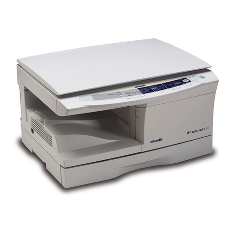Olivetti d-Copia 120 Setup guide