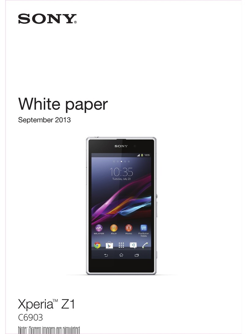 Sony Xperia C6903 Quick reference guide