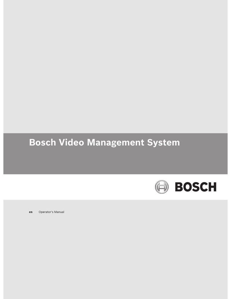 Bosch VMS Operator's manual