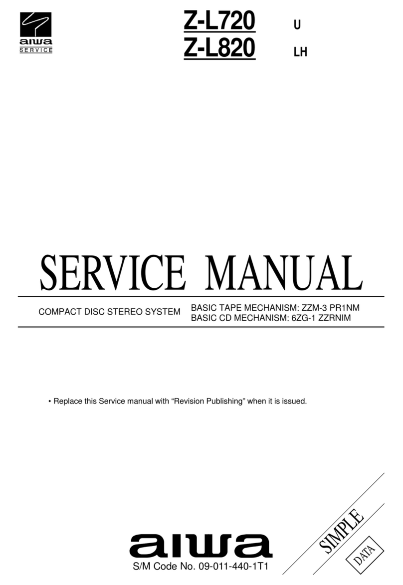 Aiwa Z-L720 User manual