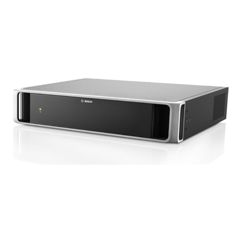 Bosch DCN multimedia Hardware installation manual
