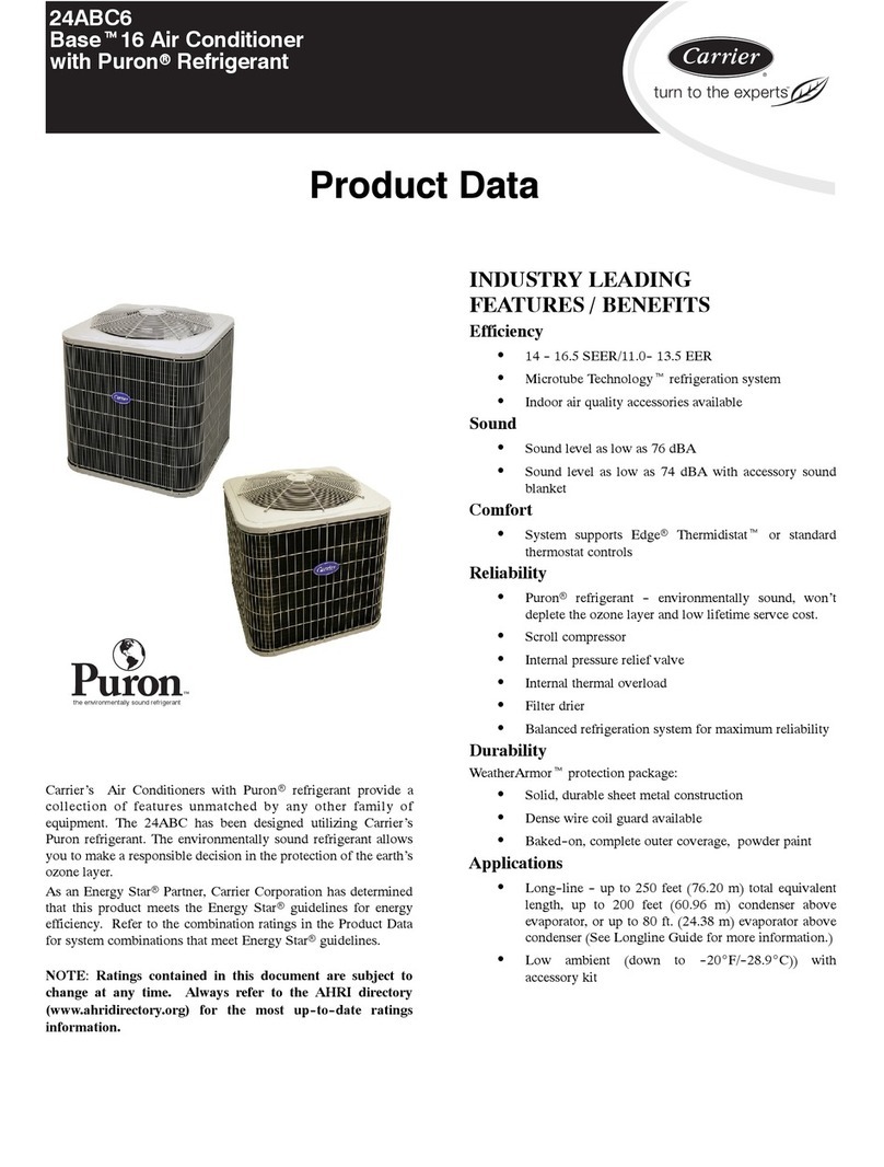 Carrier 24ABC6 Product data