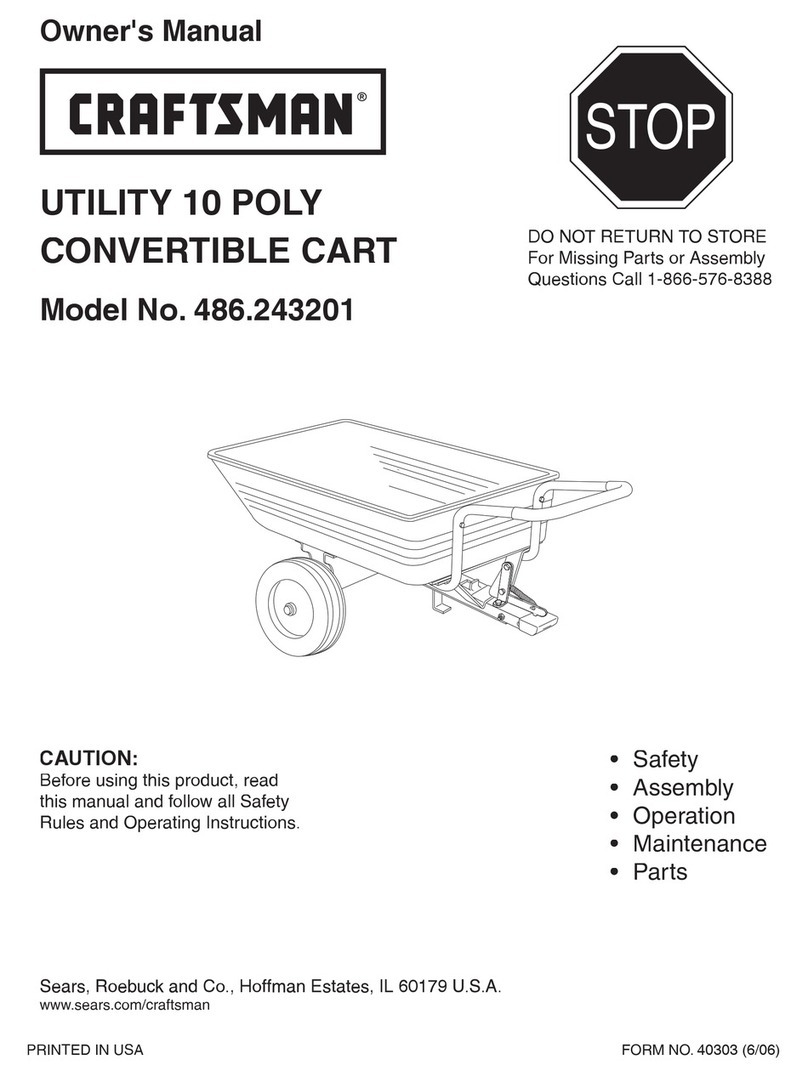 Craftsman 486.243201 owner's manual
