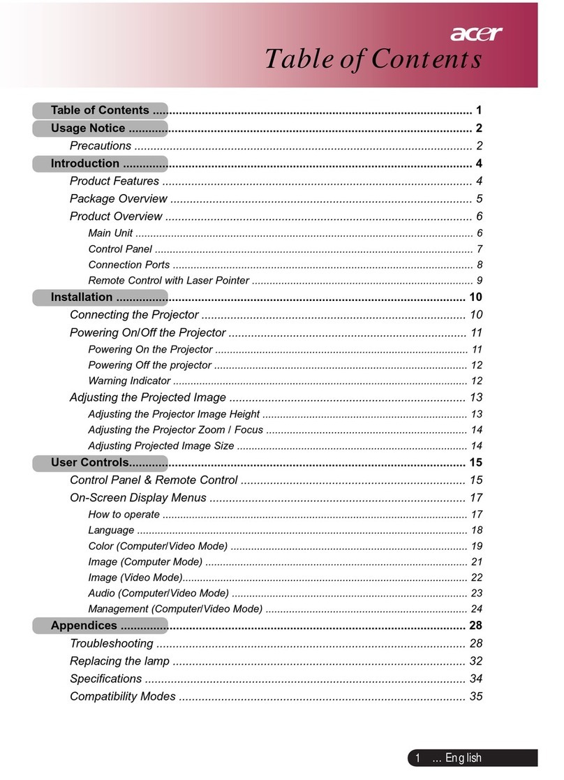 Acer PD123 user guide