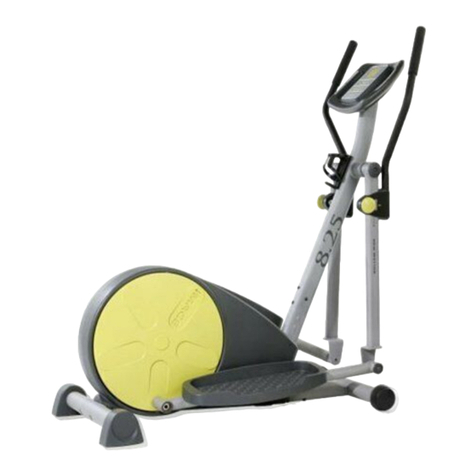 Weslo 8.25 Elliptical user manual