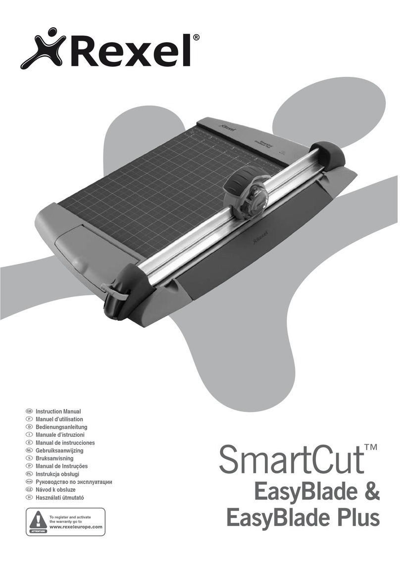 Rexel SmartCut EasyBlade instruction manual