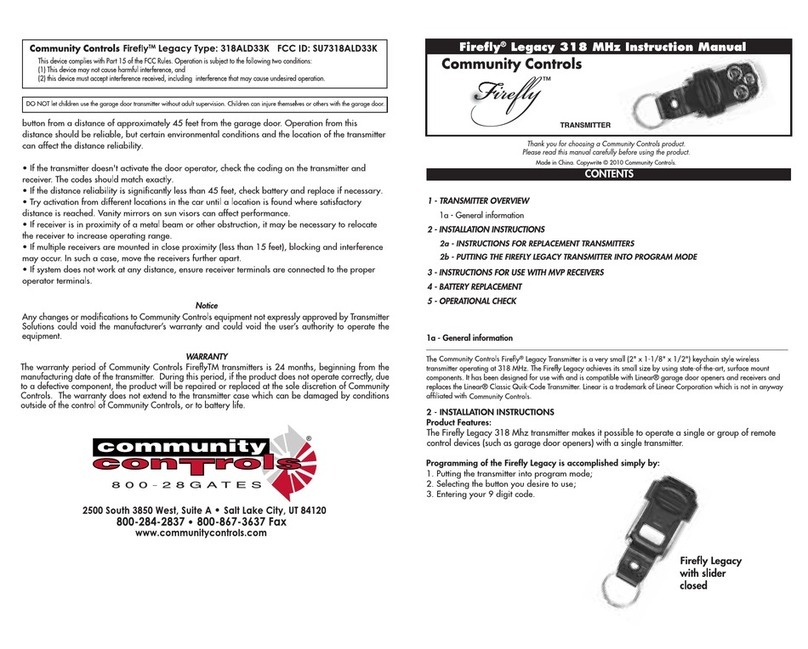 Firefly 318ALD33K instruction manual