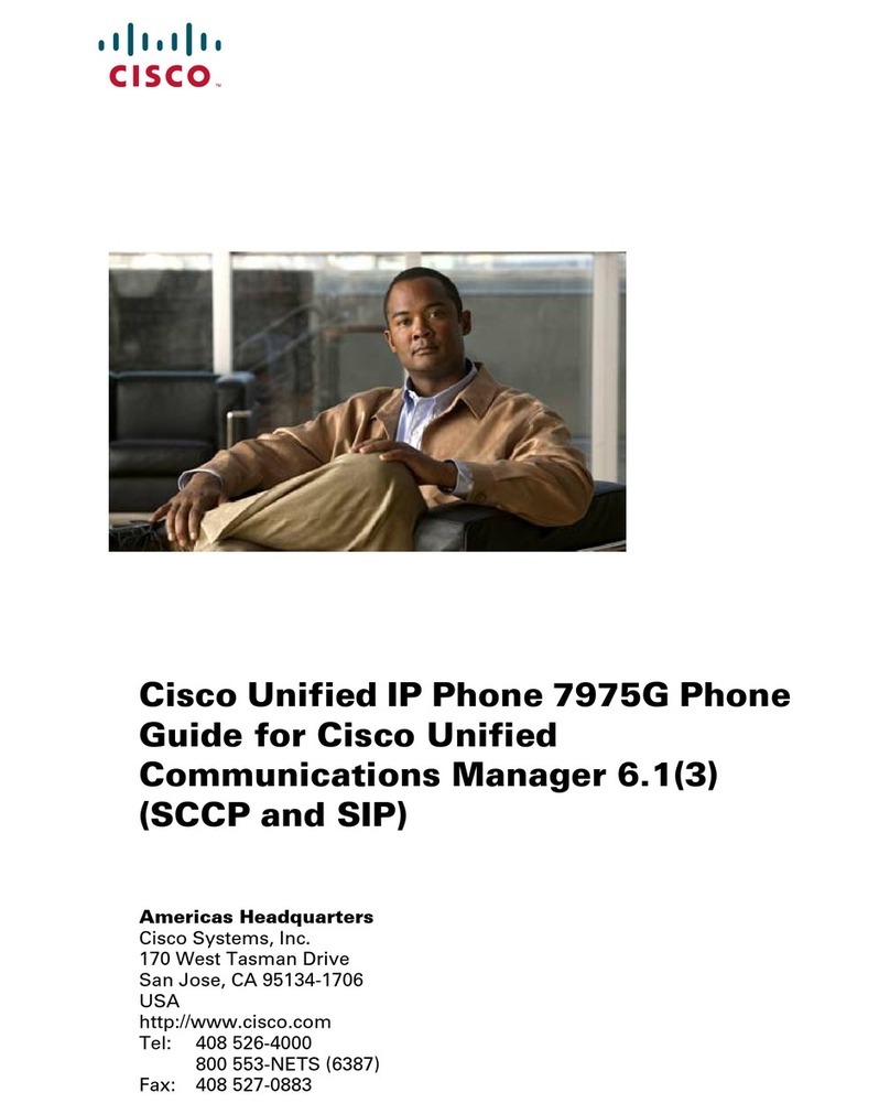 Cisco 7975G - Unified IP Phone VoIP Software guide