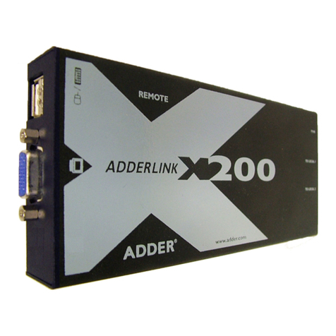 ADDER Link X200 Specifications