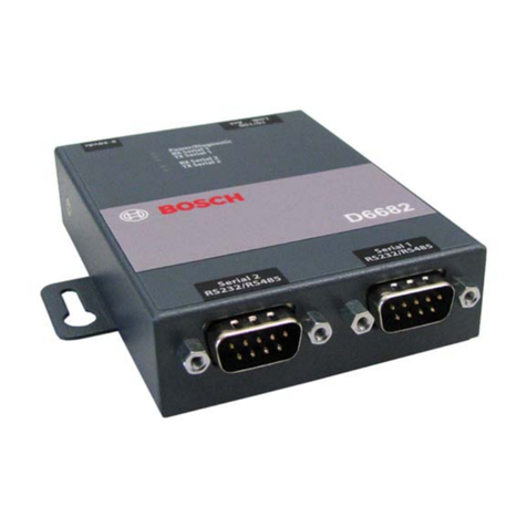 Bosch Conettix ITS-D6682-INTL User manual