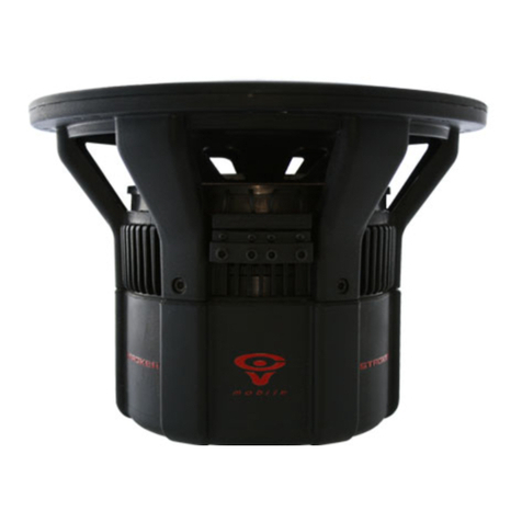 Cerwin-Vega STKR122 owner's manual