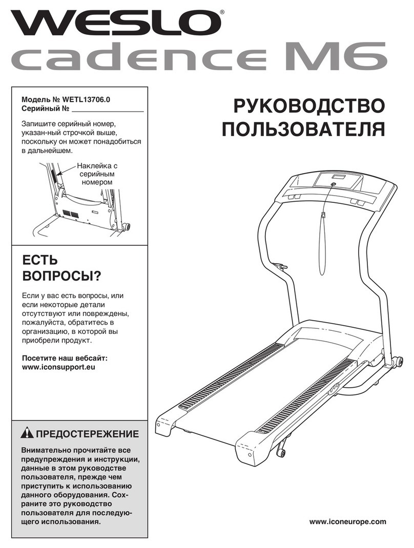 Weslo Cadence M6 Elliptical 