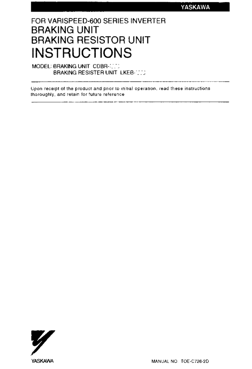 YASKAWA CDBR instructions