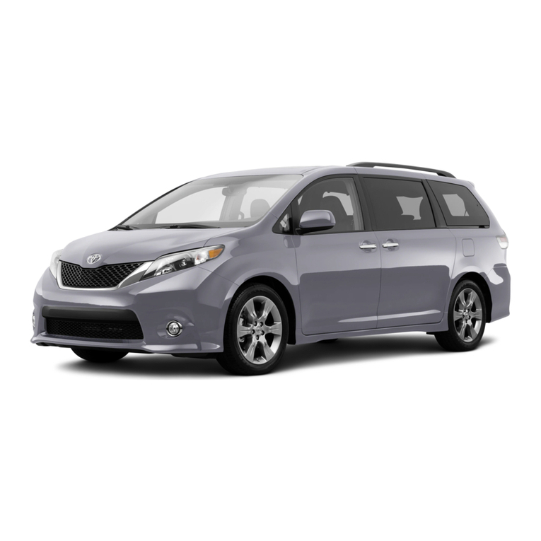 Toyota 2014 Sienna Operating manual