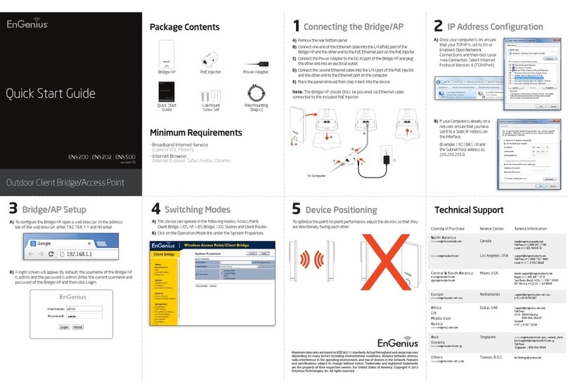EnGenius ENS200 User manual EnGenius ENS200 User manual