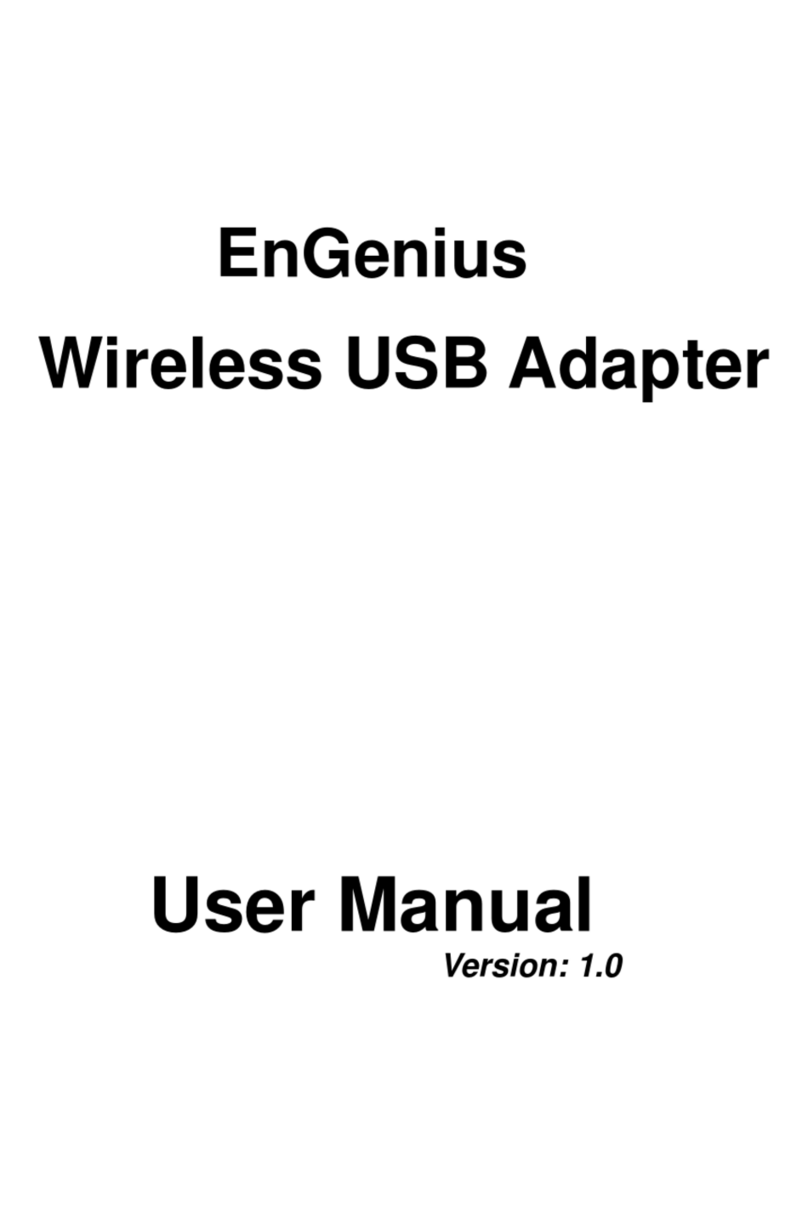 EnGenius EnGenius Wireless USB Adapter User manual EnGenius EnGenius Wireless USB Adapter User manual