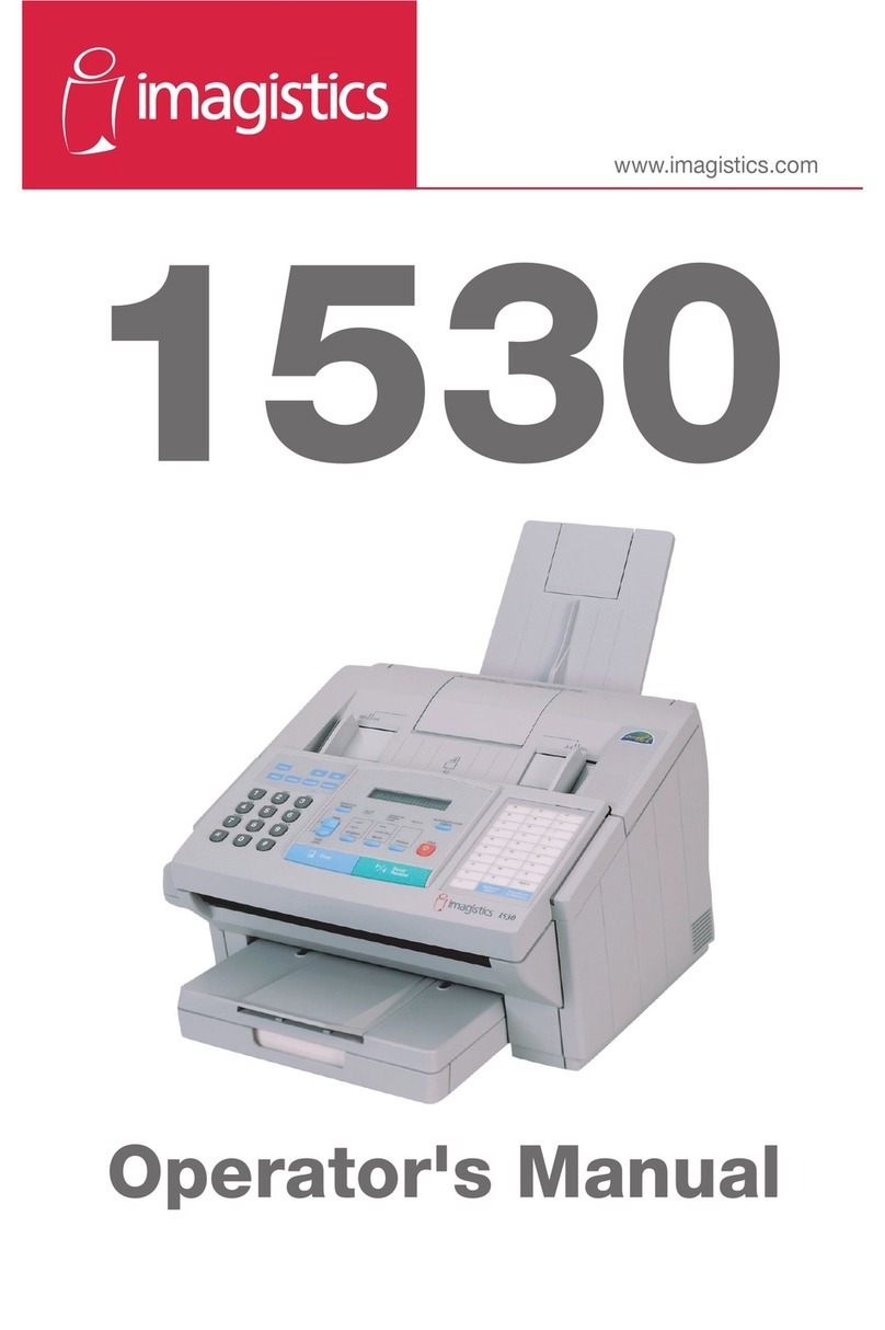 imagistics 1530 Operator's manual