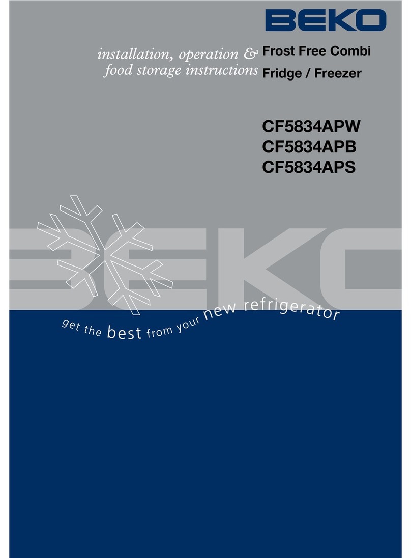 Beko CF5834APB manual