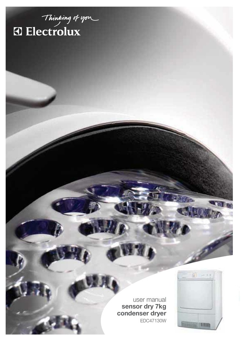 Electrolux EDC47130W User manual
