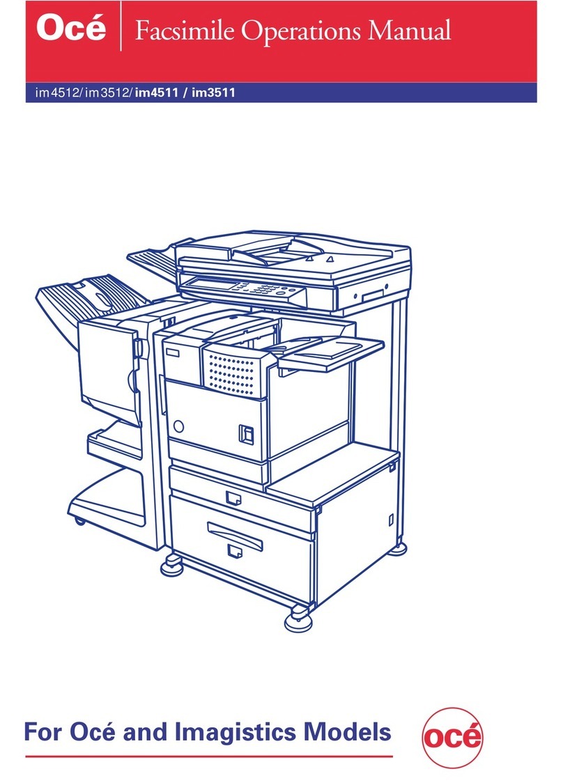 Oce im4512 User manual