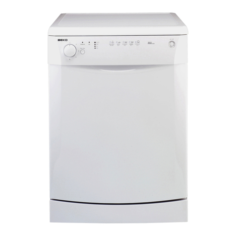 Beko DWD5412 Installation & operation manual