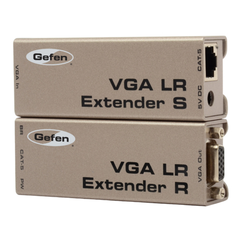 Gefen EXT-VGA-141LR User manual