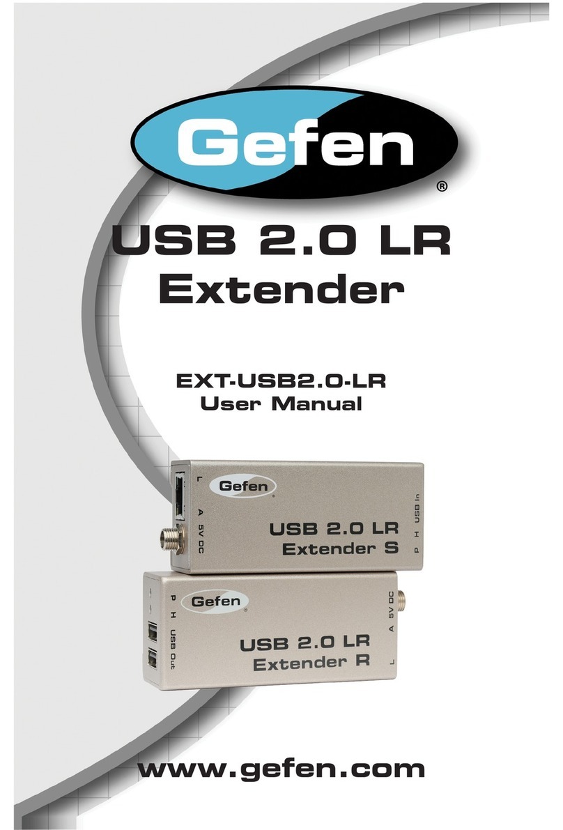 Gefen USB2.0-LR user manual