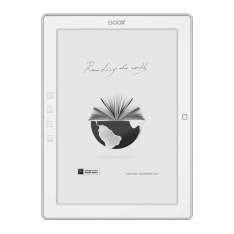 Boox Boox M92 User manual
