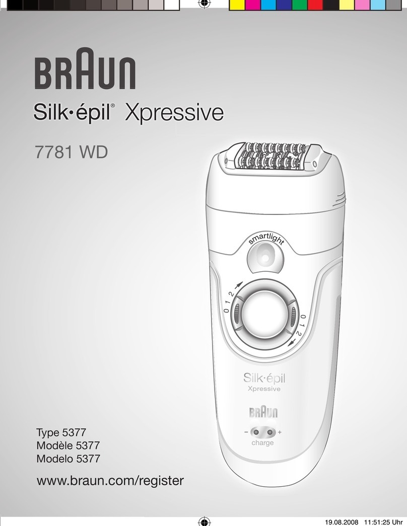 Braun Xpressive 7781 WD user manual