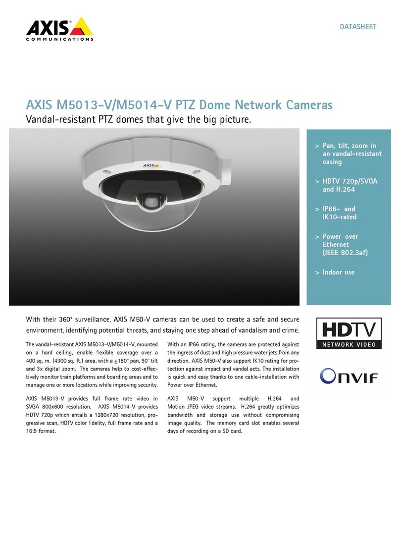 Axis M5013-V datasheet