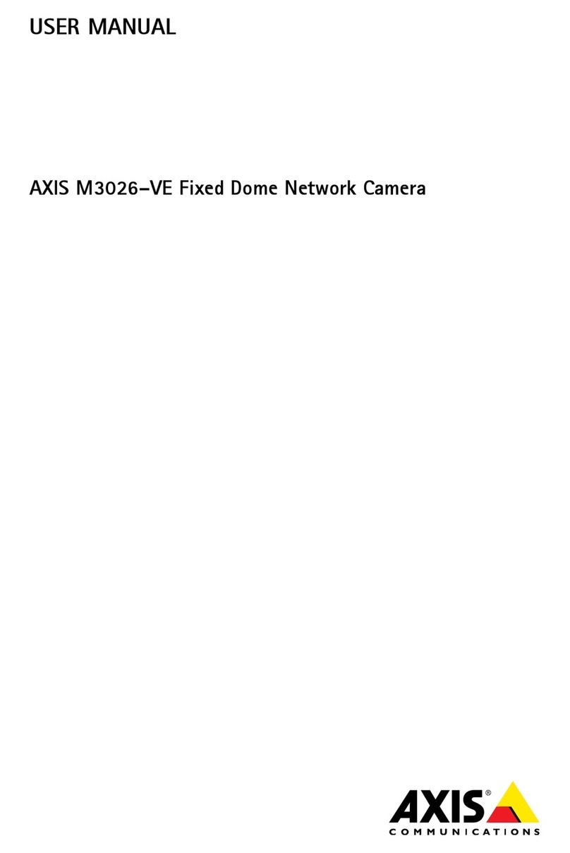 Axis M3026-VE User manual