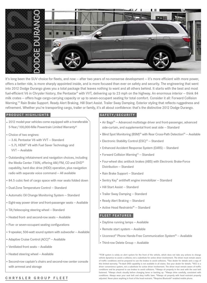 Dodge Durango Features