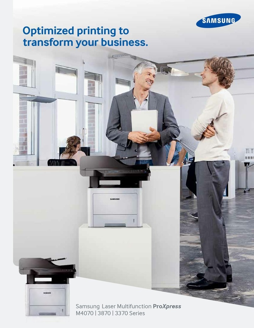 Samsung ProXpress M3370FD User manual