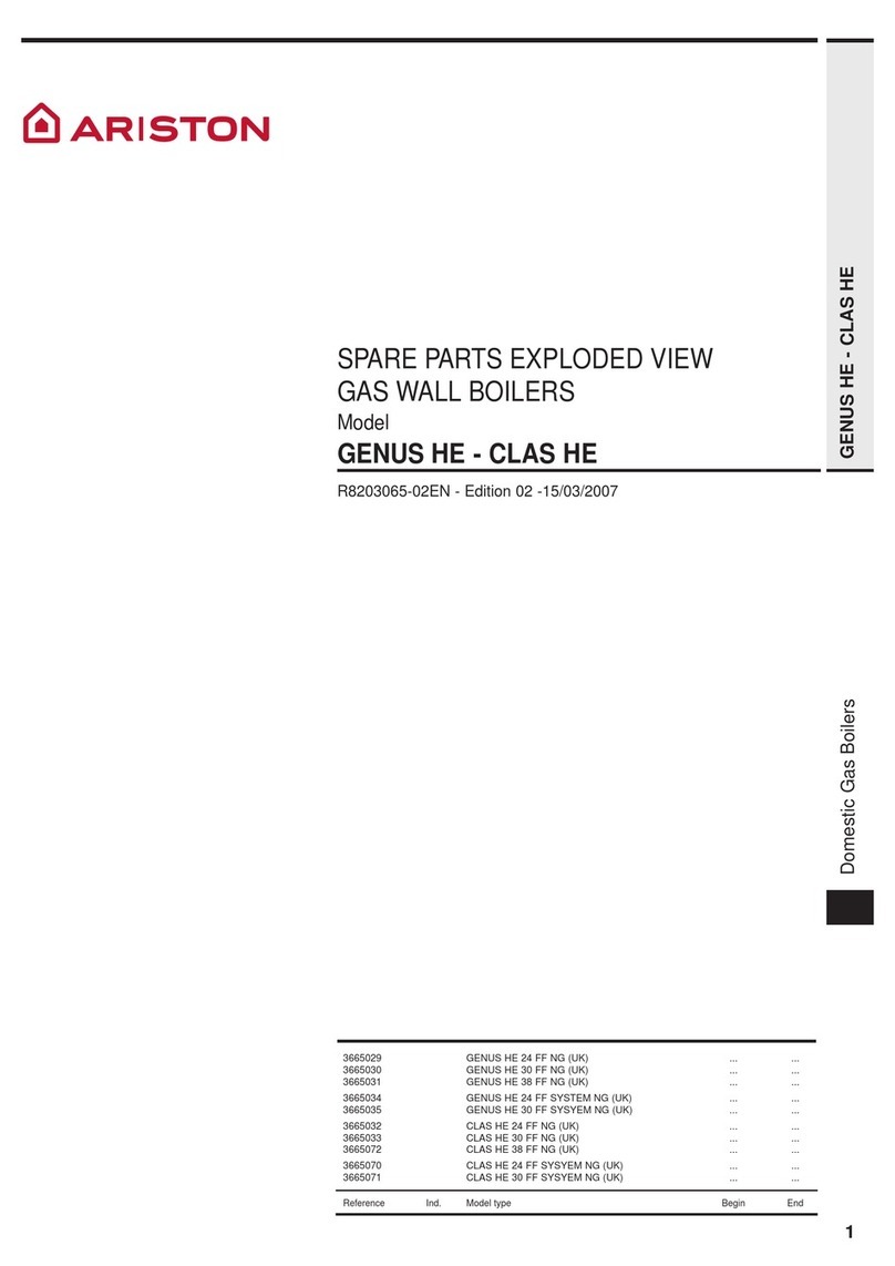Ariston GENUS HE 30 FF SYSYEM NG Guide Ariston GENUS HE 30 FF SYSYEM NG Guide