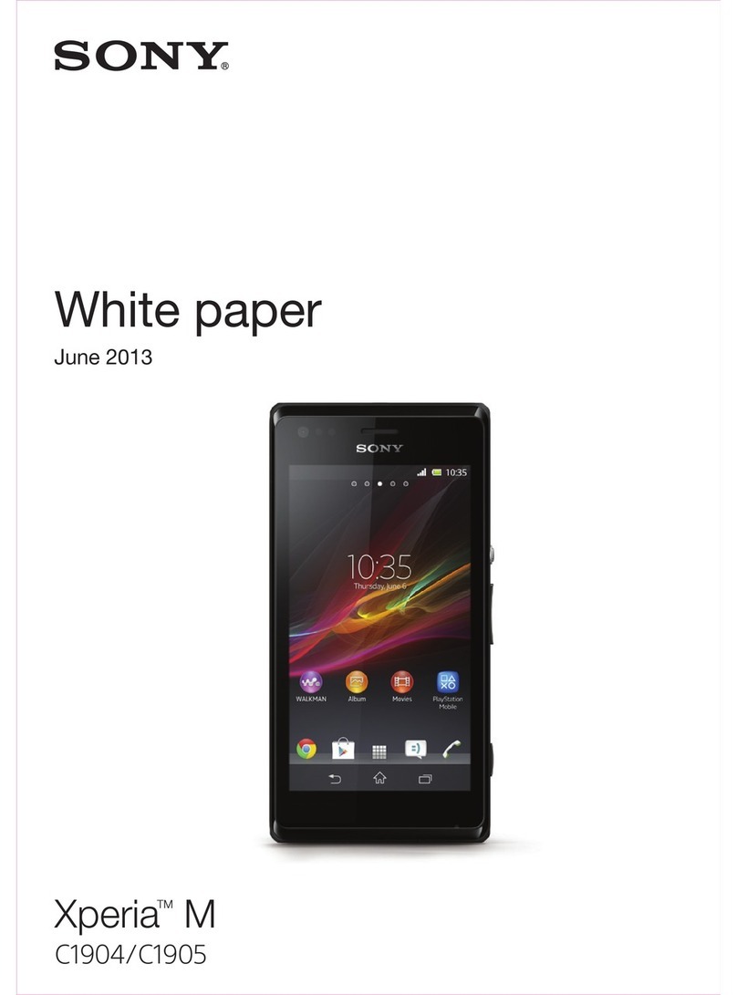 Sony Xperia M C1904 Quick reference guide