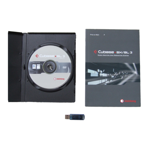 Steinberg Cubase SL 3 Operation manual
