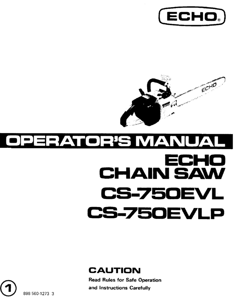 Echo CS-750EVL User manual