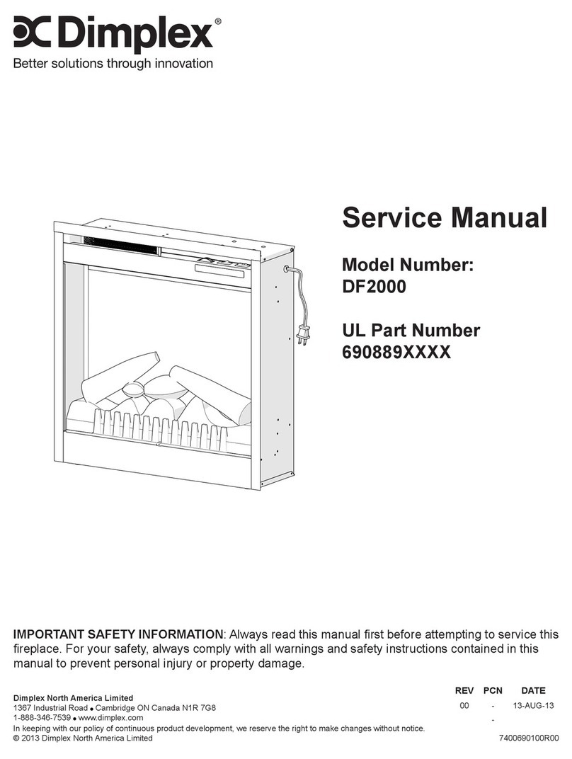 Dimplex DF2000 Service manual