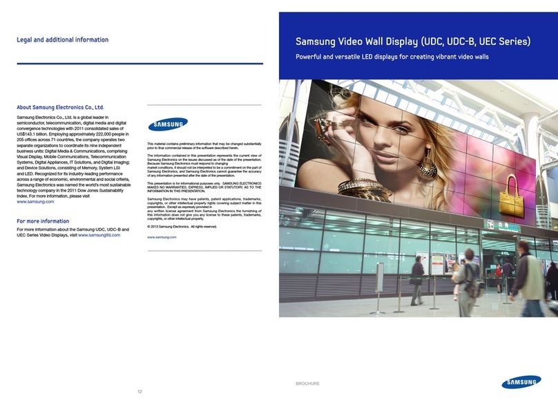 Samsung UD46C User manual