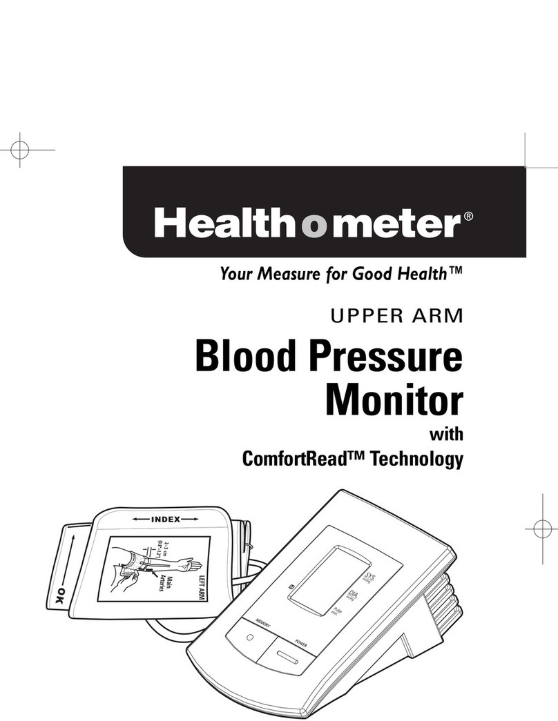 Health O Meter 7631 User manual