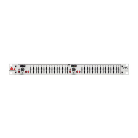 dbx 215s Features