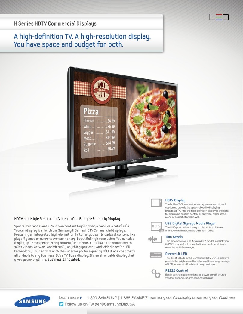 Samsung H32B User manual