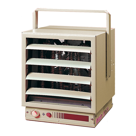 Dimplex EUH-B Series User manual