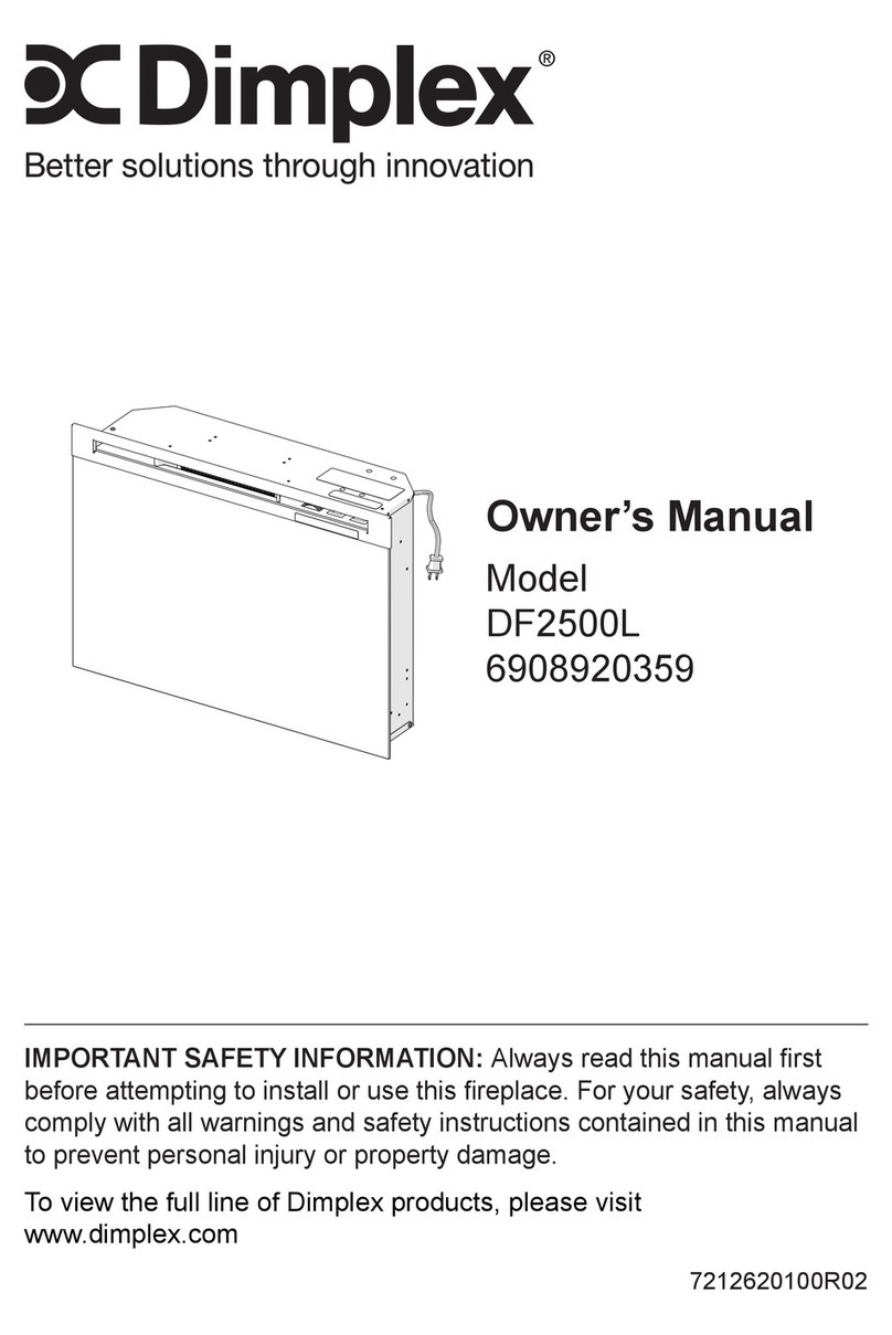 Dimplex DF2500L User manual