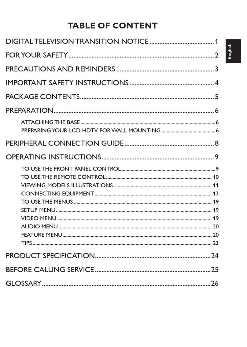 AOC Envision L47H861 User manual