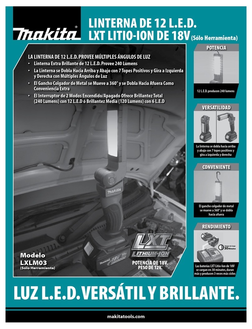Makita LXLM03 System manual Makita LXLM03 System manual