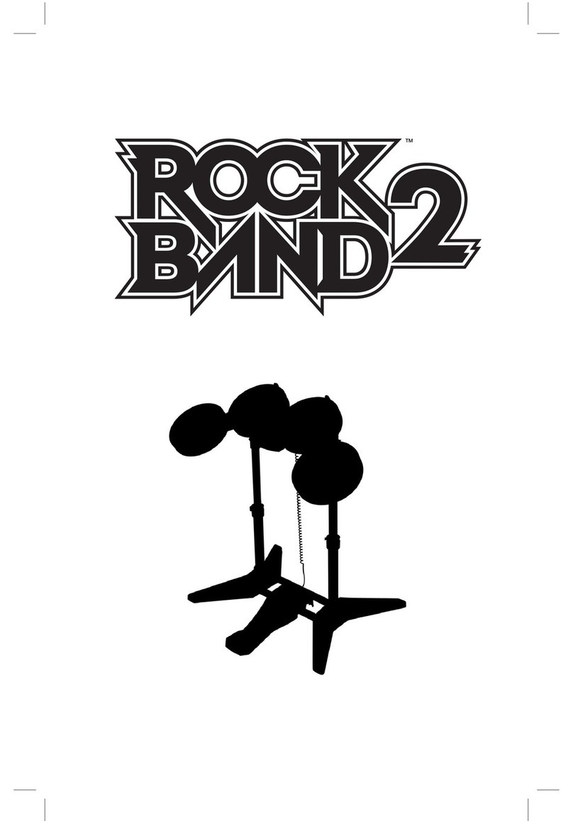 Electronic Arts 014633191639 - Rock Band 2 Drum Set... User manual