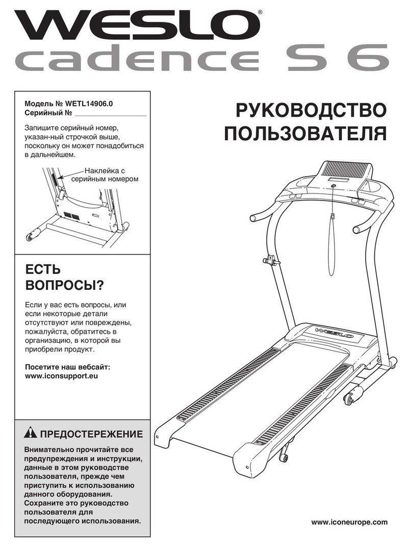Weslo Cadence S6 Treadmill 