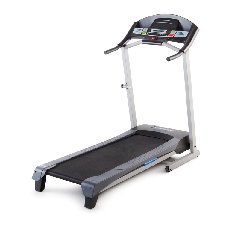 Weslo Cadence R 5.2 Treadmill User manual